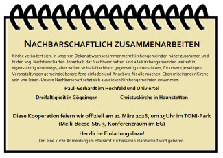 Nachbarschaftlich Zusammenarbeiten